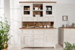 Buffet BYRON Original MCA Kiefernholz weiss vintage Küchebuffet Schrank Vitrine