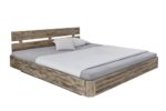 Woodkings® Bett 180x200 Hampden Doppelbett Akazie rustic Schlafzimmer Massivholz Design Doppelbett Schwebebett massive Naturmöbel Echtholzmöbel günstig