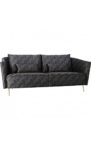 Kare Design – modernen Sofa 4 Sitzer grau meliert Vegas