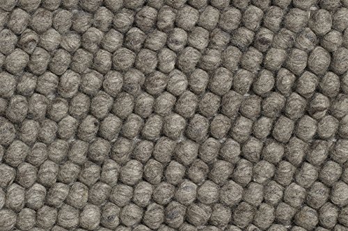 HAY - Peas Teppich - dunkelgrau - 80 x 200 cm