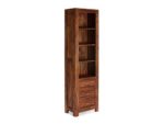 massivum Bücherregeal Cubus 56x200x35 cm Palisander 10016714
