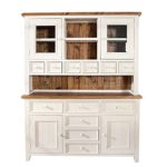 Buffet BYRON Original MCA Kiefernholz weiss vintage Küchebuffet Schrank Vitrine