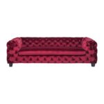 3-Sitzer Chesterfield Sofa My Desire Polsterfarbe: Rot