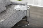 Design Beistelltisch Original Art Deco Couchtisch Glastisch Tisch mit Glasplatte