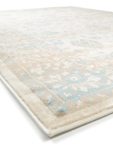 benuta Vintage Teppich im Used-Look Velvet Cream 160x230 cm | Moderner Teppich für Schlafzimmer und Wohnzimmer