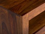 massivum Lowboard Country 120x45x55 cm Palisander braun lackiert