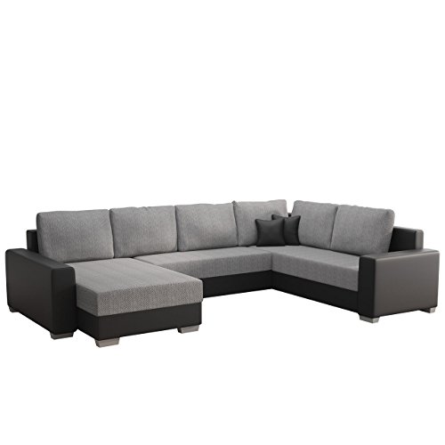Ecksofa Olga, Elegante BIG Couch, Design U-Form Eckcouch, Ecksofa, Farbauswahl, Wohnlandschaft