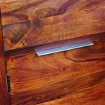 Festnight Sideboard Highboard Kommode aus Holz 100 × 35 × 140 cm Braun