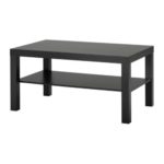 IKEA Couchtisch LACK 90x55x45cm Beistelltisch in SCHWARZBRAUN