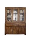 Massivholz Palisander lackiert Möbel life honey Highboard Sheesham Massivmöbel massiv Holz Metro Life #114