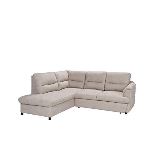 Moderne Ecksofa Gusto, Silikonfüllung! Eckcouch mit Bettkasten und Schlaffunktion, Design Schlafsofa Polsterecke, Elegante L-Form Couch Couchgarnitur