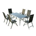 Outsunny® Sitzgarnitur Sitzgruppe Gartengarnitur Gartenset Gartenmöbel Garten Alu