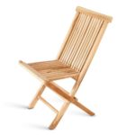 SAM® Teak Holz Gartengruppe Gartenmöbel Menorca 7 teilig, bestehend aus 6 x Klappstühle + 1 x Auszugstisch, zusammenklappbare Stühle, leicht zu verstauen
