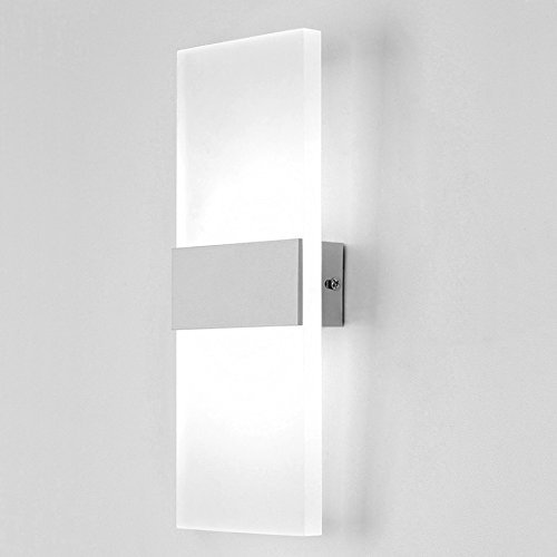Unimall Modern Wall Lights LED Up Down Wall Light Wall Lamp Indoor Lighting with Adjustable Front Shield for Hallway Pathway Staircase Living Room Lights Bedroom Lamps ¡­