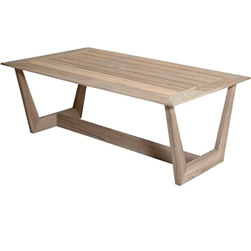 4Seasons Outdoor Cancun Kaffeetisch Beistelltisch 120 x 70 x 45 cm Teakholz