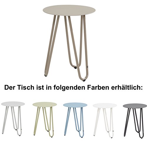 4Seasons Outdoor Cool Beistelltisch ø 40 cm Side Table in 6 Farben erhältlich