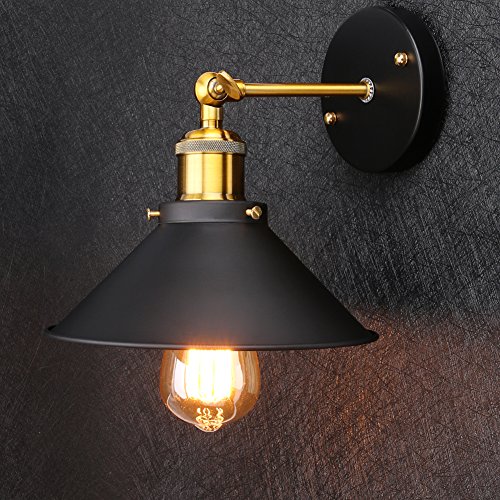 Linkax Vintage Wandleuchte Wandlampe Industrie Wand Lampen