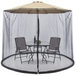 Parkland® Outdoor Garten Regenschirm Tisch Display Sonnenschirm Moskitonetz, Bug Netze, Sonnenschirm Konverter Cover Drehen Ihr Sonnenschirm in einem Pavillon.