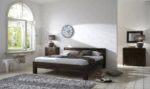 SAM® Palisander Massiv Holzbett Wales 140 x 200 cm Stone Sheesham Vollholz Bett aus massivem Rosenholz gefertigt Massivholz Bett