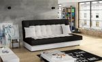 Modernes Sofa Neon mit Bettkasten und Schlaffunktion, Lounge Couch, Bettsofa Schlafcouch Schlafsofa (D511 + D8)