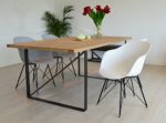 Lima Esszimmerstühle 2er-set | Polypropylen und Metall retro design | Büro Lounge Küche Wohnzimmer | Weiss - Damiware (Weiss)