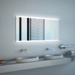 Spiegel ID Noemi 2018 Design - LED BADSPIEGEL mit Beleuchtung - Made in Germany - Auswahl: (Breite) 120 cm x (Höhe) 80 cm