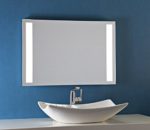 Bricode Süd LED Badspiegel Tower II (C) in verschiedenen größen mit Beleuchtung 75cm x 50cm (breite x höhe) Neutralweiß