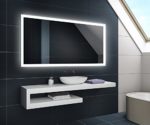 KALTWEIß 60x80 / 80x60 cm Design Badspiegel mit LED Beleuchtung von Artforma | Wandspiegel Badezimmerspiegel | Spiegel nach Maß