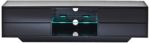 Robas Lund TV-Lowboard Mediaboard Swing Hochglanz schwarz LED Effektbeleuchtung 160 x 40 x 40 cm 59065S44