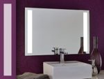 Bricode Süd LED Badspiegel Tower II (C) in verschiedenen größen mit Beleuchtung 75cm x 50cm (breite x höhe) Neutralweiß