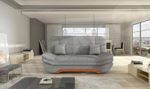 Mirjan24  Sofa Weronika mit Bettkasten und Schlaffunktion, Schlafsofa, Große Farb- und Materialauswahl, Couch vom Hersteller, Wohnlandschaft (Florida 01)