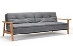 Dublexo Schlafsofa Frej 563 - Charcoal Twist