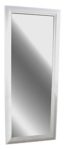 Livitat SX1281-W Wand-/ Badspiegel, 150 x 60 cm, Holz, weiß