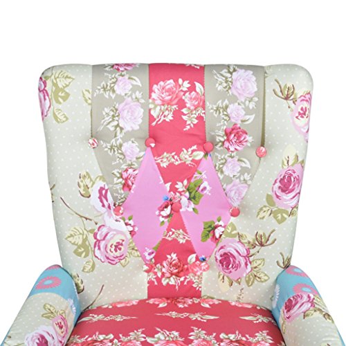 Anself Relaxsessel Sessel Polstersessel Clubsessel Loungesessel Patchwork Bund 3 Typ Optional