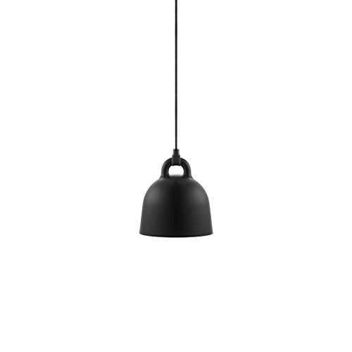Normann Copenhagen Bell Hängeleuchte - schwarz - Ø 22 cm - Andreas Lund & Jacob Rudbeck - Design - Deckenleuchte - Pendelleuchte - Wohnzimmerleuchte