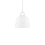 Normann Copenhagen Bell Hängeleuchte - weiß - Ø 35 cm - Andreas Lund & Jacob Rudbeck - Design - Deckenleuchte - Pendelleuchte - Wohnzimmerleuchte