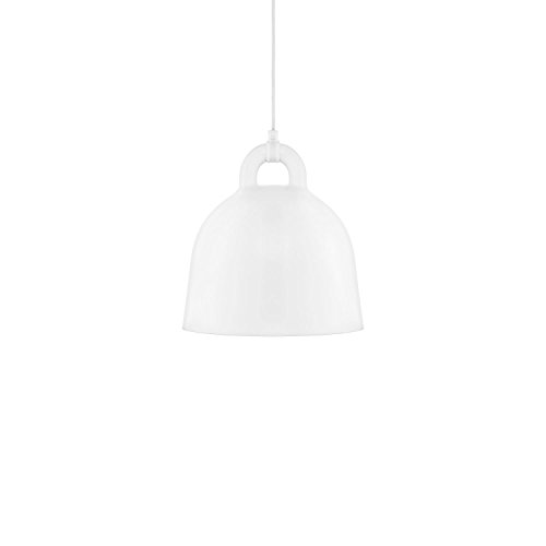 Normann Copenhagen Bell Hängeleuchte - weiß - Ø 35 cm - Andreas Lund & Jacob Rudbeck - Design - Deckenleuchte - Pendelleuchte - Wohnzimmerleuchte