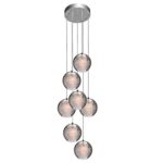 KJLARS Pendelleuchte LED Moderne Pendellampe Hängeleuchte Höheverstellbar Kronleuchter geeignet für Wohzimmer Esstisch, Treppe, Schlafzimmer Deckenleuchte Hängelampe