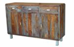 Main Möbel Sideboard 140x90cm Nevada Sheesham lackiert/grau