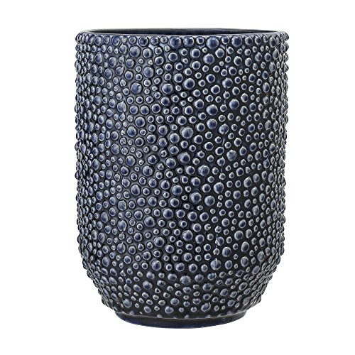 Bloomingville Vase, Blue, Stoneware Ø14,5xH20,5 cm