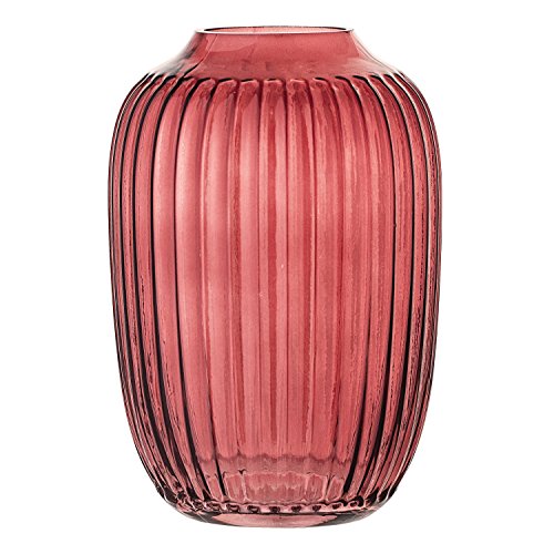 Bloomingville Vase Glas Höhe 14 cm
