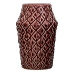 Bloomingville Vase, Keramik, Dark Rose Ø9,5xH15 cm