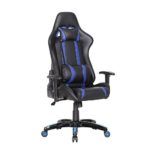 SVITA Racing Bürostuhl Chefsessel Gaming-Stuhl Racer-Stuhl Schreibtischstuhl mit Armlehnen - Leder-Optik - Farbwahl