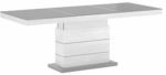 HU Design Couchtisch Tisch Matera Lux H-333 Hochglanz höhenverstellbar ausziehbar Wohnzimmertisch Esstisch