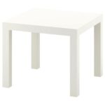 Ikea Lack Beistelltisch weiß, Holz, White, 45 x 55 x 55 cm