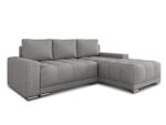 Ecksofa Pavo mit Schlaffunktion und Bettkasten - Big Sofa, Couch, Couchgarnitur, Eckcouch, Ecke, Sofagarnitur - Ottomane Universal (Grau (Sawana 21)) Ecksofa Pavo mit Schlaffunktion und Bettkasten - Big Sofa, Couch, Couchgarnitur, Eckcouch, Ecke, Sofagarnitur - Ottomane Universal (Grau (Sawana 21))