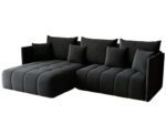 KP-Meble - Ecksofa mit Schlaffunktion - Gona - Schlafsofa 245 x 180 cm - Elegant, langlebig, freistehend - Automatisch für einfaches Ausklappen - 246x188x93cm - Monolith 97 (Graphit) KP-Meble - Ecksofa mit Schlaffunktion - Gona - Schlafsofa 245 x 180 cm - Elegant, langlebig, freistehend - Automatisch für einfaches Ausklappen - 246x188x93cm - Monolith 97 (Graphit)