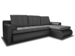 Ecksofa Santi II mit schmutzabweisender Stoff - Couchgarnitur mit Schlaffunktion und Bettkasten, Couch, Polsterecke, Schlafsofa (Grau + Grau (Madryt 195 + Trinity 14), Ecksofa Rechts) Ecksofa Santi II mit schmutzabweisender Stoff - Couchgarnitur mit Schlaffunktion und Bettkasten, Couch, Polsterecke, Schlafsofa (Grau + Grau (Madryt 195 + Trinity 14), Ecksofa Rechts)